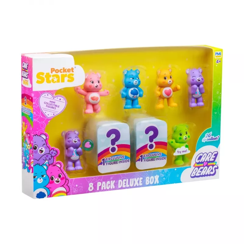 Care Bears S1 Figures - 8 Pack Deluxe Box (Assortment)