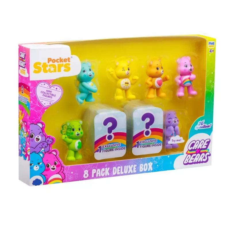 Care Bears S1 Figures - 8 Pack Deluxe Box (Assortment)