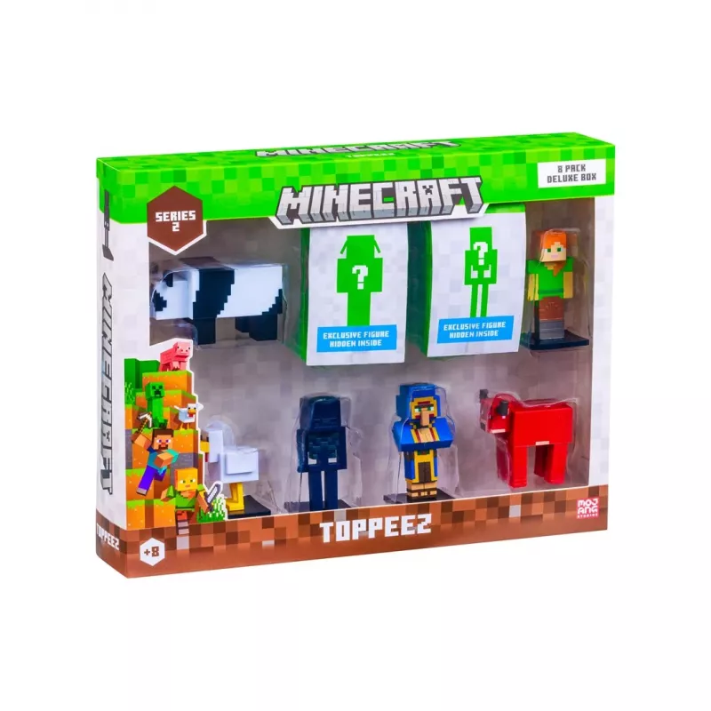 Minecraft S2 Figures - 8 Pack Deluxe Box (Assortment)