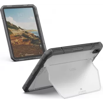 UAG Urban Armor Gear Trooper Case | Apple iPad 11 (2025) / iPad 10,9 (2022) | ice (transparent)/ash (Grey) | 124512114331 (124512114331)
