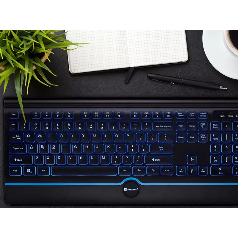 TRACER keyboard OFIS PRO USB White lightening