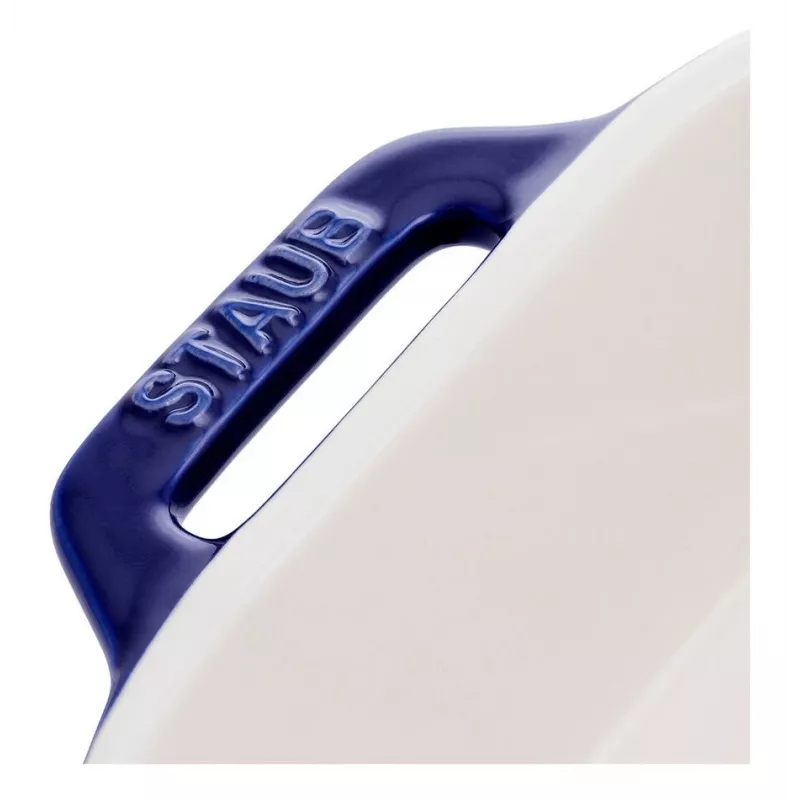 Staub Rectangular Dish Ceramic, dark blue, 34x24x7.6