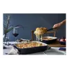 Staub Rectangular Dish Ceramic, dark blue, 34x24x7.6