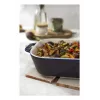 Staub Rectangular Dish Ceramic, dark blue, 34x24x7.6