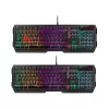 A4TECH BLOODY USB B1700 B140N +ES7 + BP-50M USB/ Esports Black USB set keyboard+mouse+pad (EN)