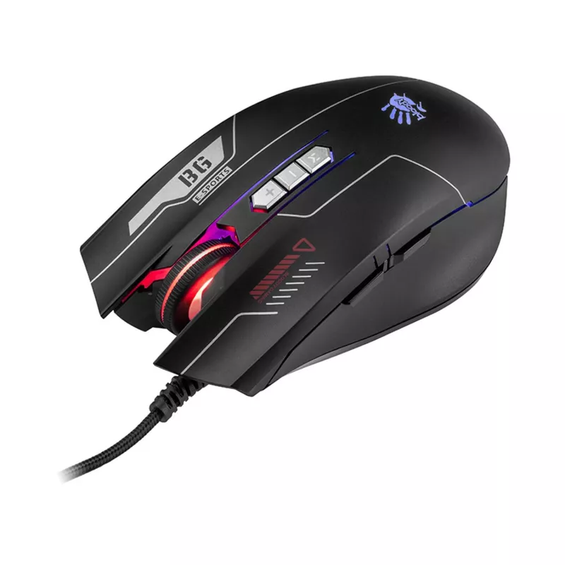 A4TECH BLOODY USB B1700 B140N +ES7 + BP-50M USB/ Esports Black USB set keyboard+mouse+pad (EN)