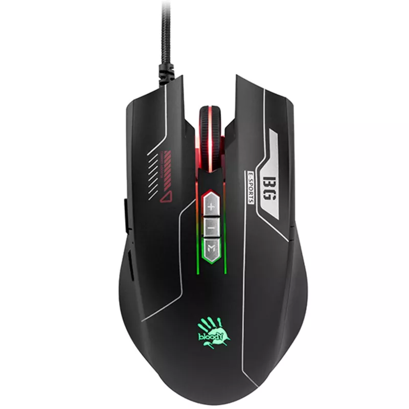 A4TECH BLOODY USB B1700 B140N +ES7 + BP-50M USB/ Esports Black USB set keyboard+mouse+pad (EN)