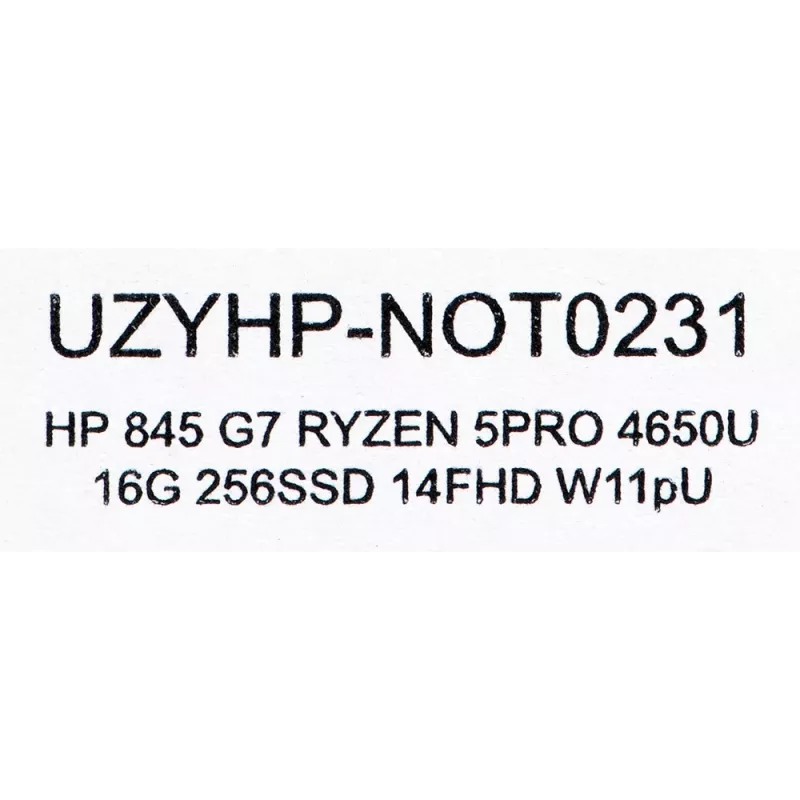 HP EliteBook 845 G7 AMD RYZEN 5 PRO 4650U 16GB 256GB SSD 14 FHD Win11pro Used US QWERTY