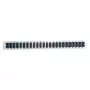 Front panel insert EFB Elektronik SB-FP-S-24SC-D-V-OS2 — 24× SC Duplex couplers, OS2, vertical, black