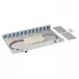 Fiber splice box EFB Elektronik BA71921L24, LC 9/125µm OS2, 24 pigtails separated, 12 couplers, pull-out