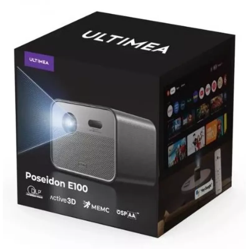 Ultimea Projektor Poseidon E100 DLP - Digital-Projektor - DLP/DMD