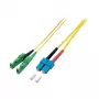 EFB Elektronik Fibre Optic LWL Connection Cable [1x E2000®/APC 8°-Plug - 1x SC-Plug] 9/125µ Singlemode OS2 1.00 m EFB Elektronik (O0939.1)