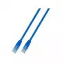 EFB-Elektronik RJ45 Patch Cable Cat.6 U/UTP PVC CCA Blue 1m Manufacturer: EFB Elektronik (K8100BL.1)