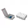 FTTH IP65 outdoor fiber optic junction box Manufacturer FTTH-BOX-OUT-5 for 48 fibers, 24 adapters, splice tray included