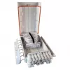 FTTH IP65 outdoor fiber optic junction box Manufacturer FTTH-BOX-OUT-5 for 48 fibers, 24 adapters, splice tray included