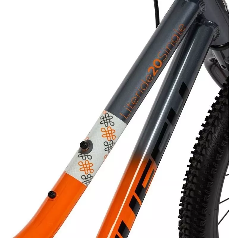 BMX Bicycle Huffy HX PRO 20 alu, Black-Orange (53005W)