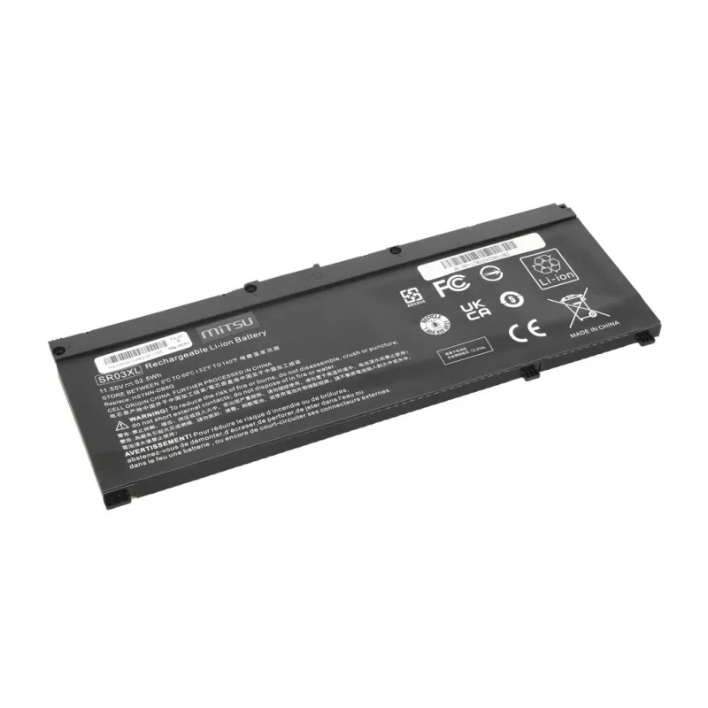 Battery HP GAMING 15 17 OMEN 15-DC SR03XL