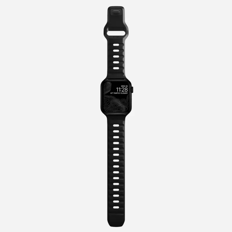 NOMAD Sport Band - strap for Apple Watch 46mm/49mm with FKM (black)