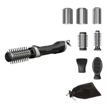 Rowenta Brush Activ UB9540F0 hair styling tool Hot air brush Warm Black, Silver 1000 W