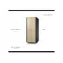 APC NetShelter - Cabinet (horizontal) - sound-insulated - AC 230 V - maple - 38U - 48.3 cm (19 inch)