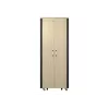 APC NetShelter - Cabinet (horizontal) - sound-insulated - AC 230 V - maple - 38U - 48.3 cm (19 inch)