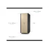 APC NetShelter - Cabinet (horizontal) - sound-insulated - AC 230 V - maple - 38U - 48.3 cm (19 inch)