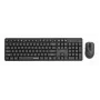 Gembird KBS-WMS-01 wireless keyboard and mouse combo, English, black