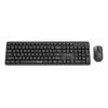 Gembird KBS-WMS-01 wireless keyboard and mouse combo, English, black