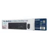 Gembird KBS-WMS-01 wireless keyboard and mouse combo, English, black