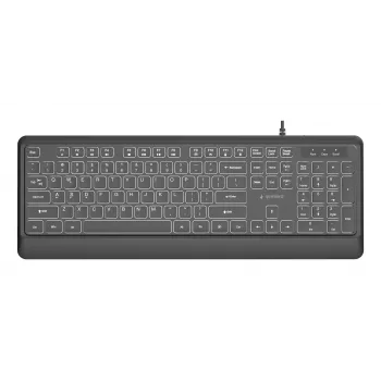 Keyboard Multimedia USB ENG/BLACK KB-UML-04 Gembird