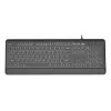 Keyboard Multimedia USB ENG/BLACK KB-UML-04 Gembird