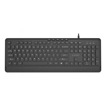 Keyboard Multimedia USB ENG/BLACK KB-MCH-05 Gembird