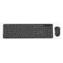 Gembird KBS-WPS-01-CYRL wireless keyboard and mouse combo, Cyrillic, black