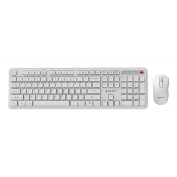 Keyboard +MOUSE Wrl ENG/WH KBS-WPS-01-W Gembird