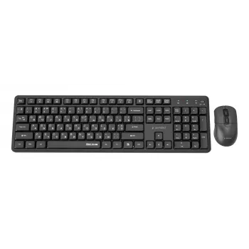 Gembird KBS-WMS-01-CYRL wireless keyboard and mouse combo, Cyrillic, black