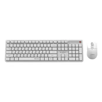 Keyboard +MOUSE Wrl CYRILLIC/WHT KBS-WMS-01-W-CYRL Gembird