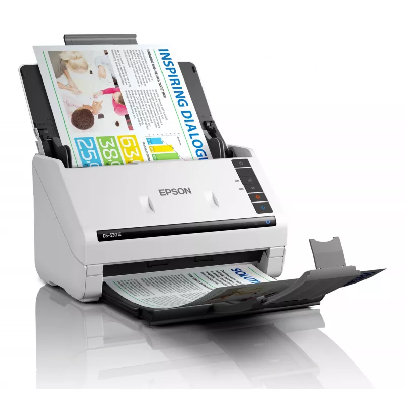 Epson WorkForce DS-530III Sheet-fed scanner 600 x 600 DPI A4 White