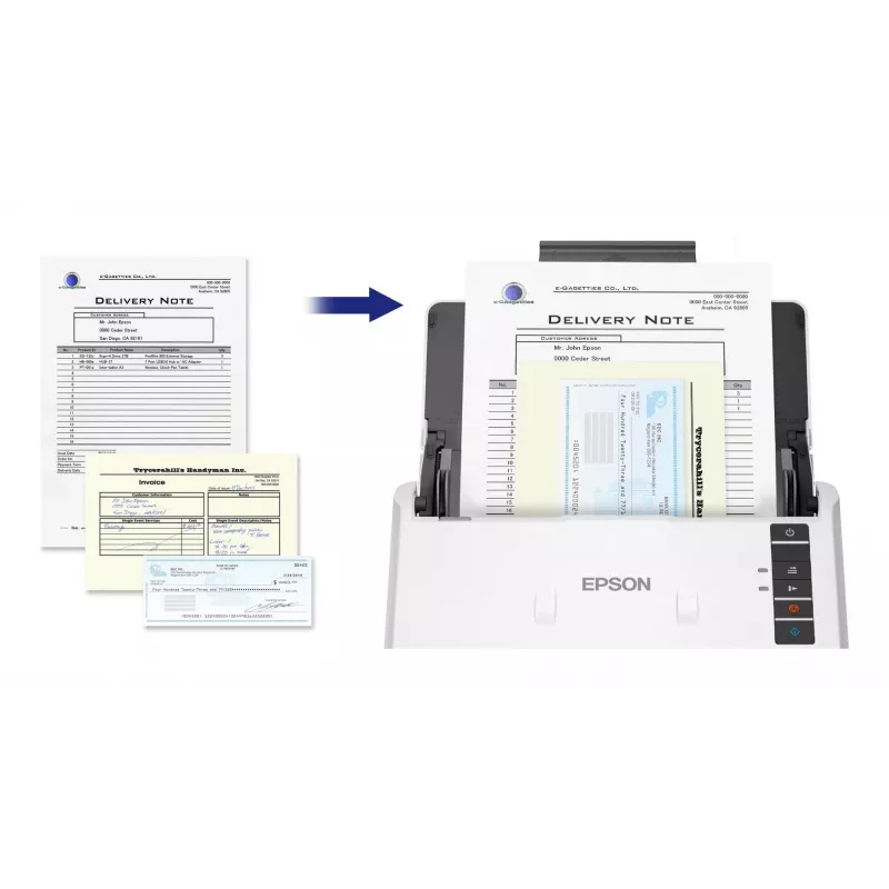 Epson WorkForce DS-530III Sheet-fed scanner 600 x 600 DPI A4 White