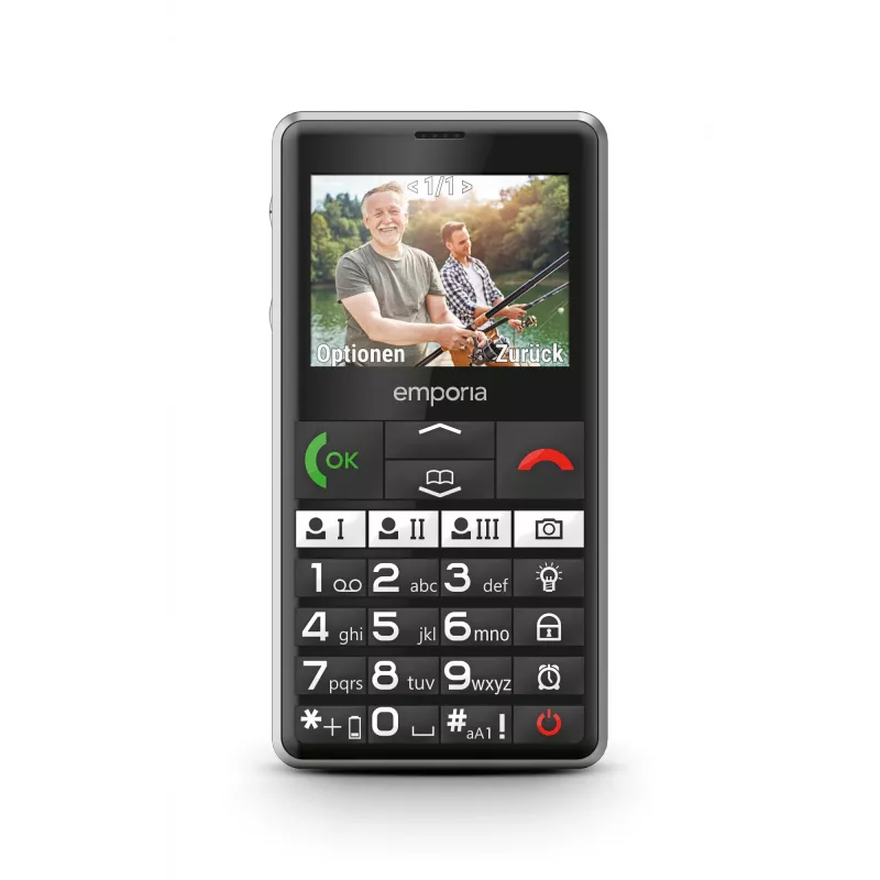 Emporia emporiaPURE-LTE 5.87 cm (2.31 inch) 107 g Black Senior phone