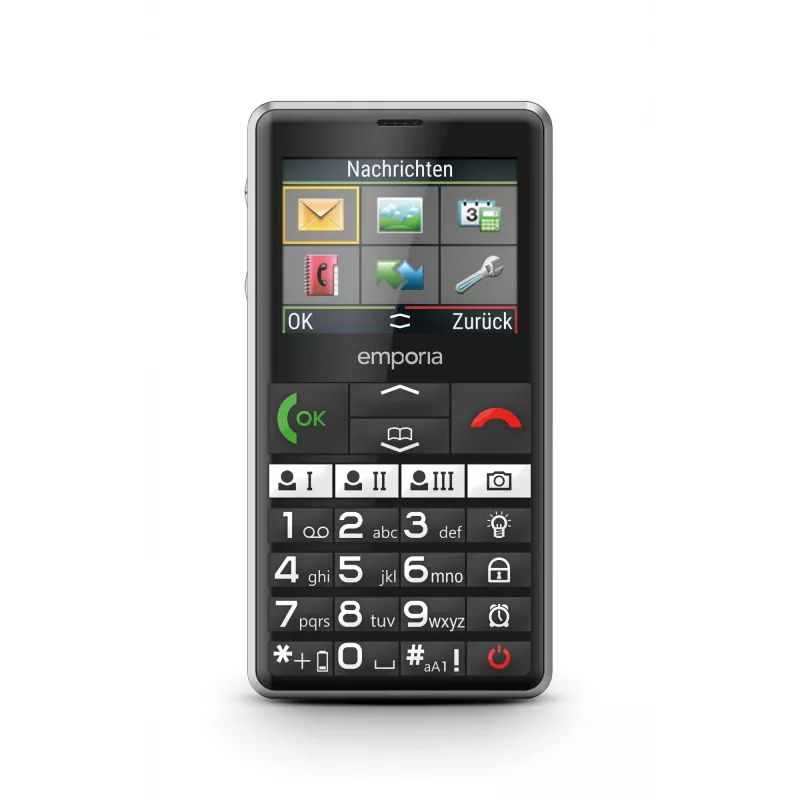 Emporia emporiaPURE-LTE 5.87 cm (2.31 inch) 107 g Black Senior phone