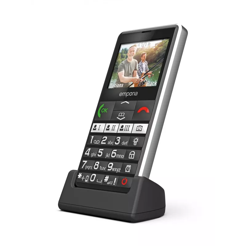 Emporia emporiaPURE-LTE 5.87 cm (2.31 inch) 107 g Black Senior phone