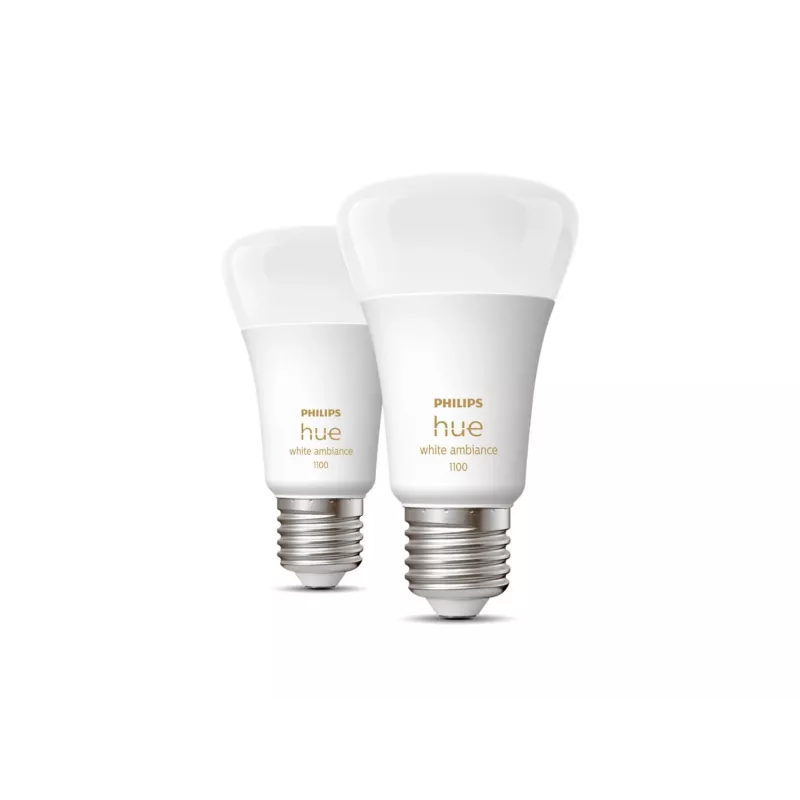 Philips Hue White ambience A60 – E27 smart bulb – 1100 (2-pack)