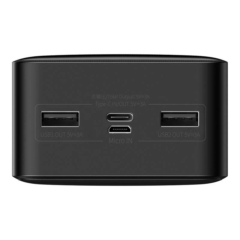 Powerbank Baseus Bipow 30000mAh,15W (black)