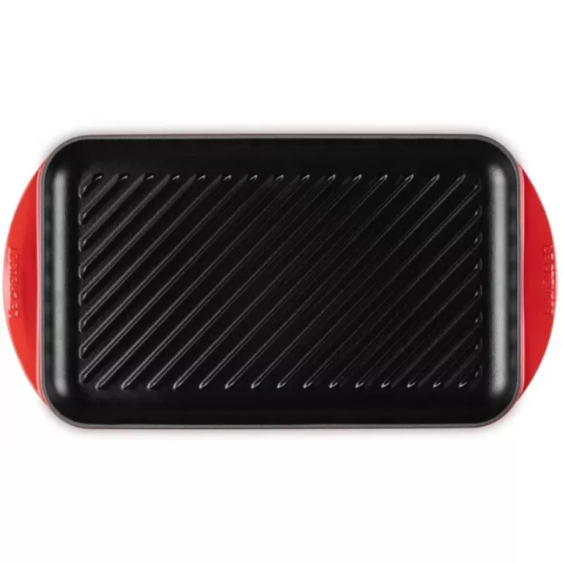 Le Creuset large grill plate 47x25x32 cherry
