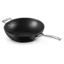 Le Creuset Toughened Non-Stick stir-fry wok 30 cm black/silver