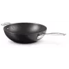 Le Creuset Toughened Non-Stick stir-fry wok 30 cm black/silver