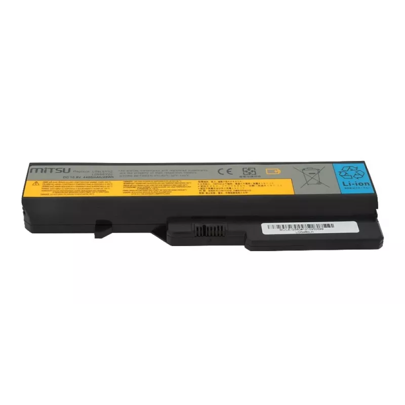 Battery for Lenovo IdeaPad G460, G560 4400 mAh (48 Wh) 10.8 - 11.1 Volt