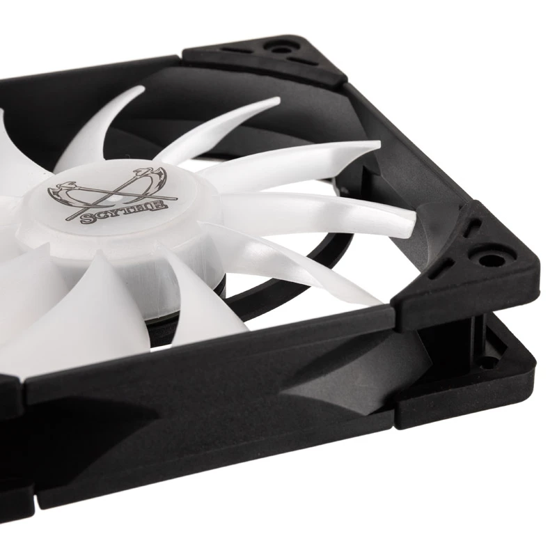 Kaze Flex 120 ARGB PWM 120x120x27 black transparent 1800 rpm