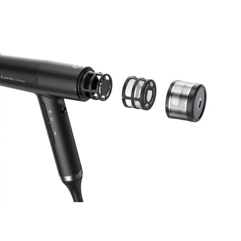 GA.MA PH6080.BK IQ3 Perfetto hair dryer 1600 W Black