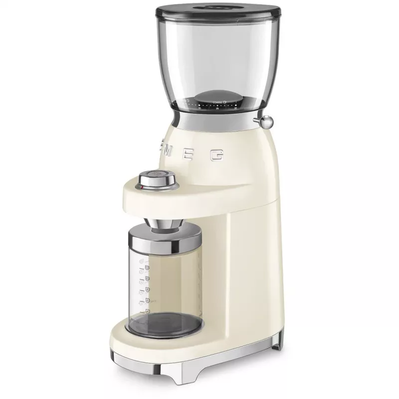 Smeg CGF11CREU Coffee grinder 50s style cream